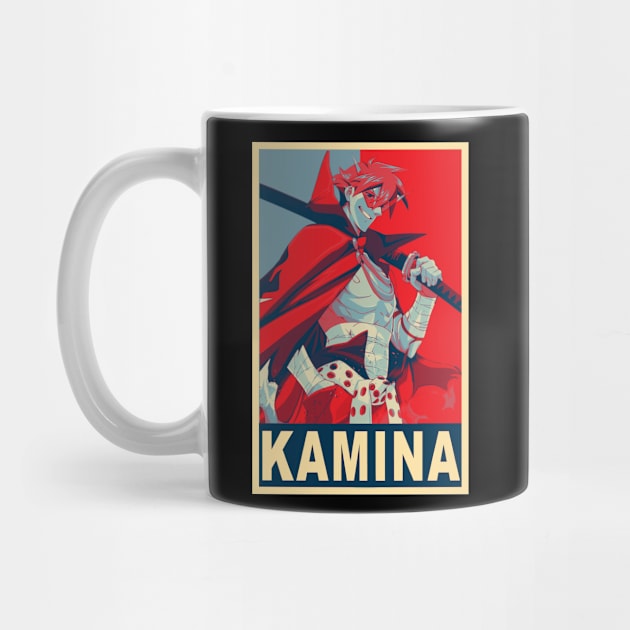 Kamina Poster - Gurren Lagann by Jack Jackson